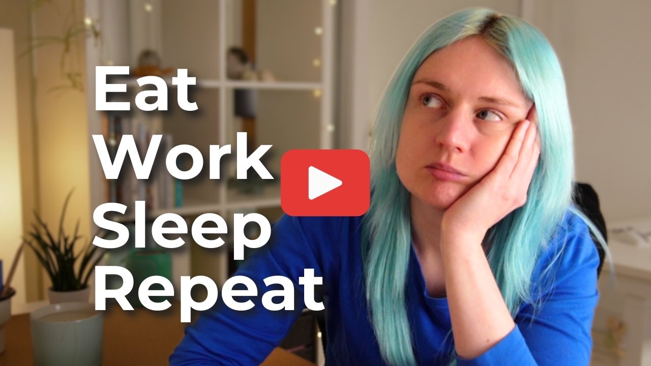 eat work sleep repeat video thumbnail