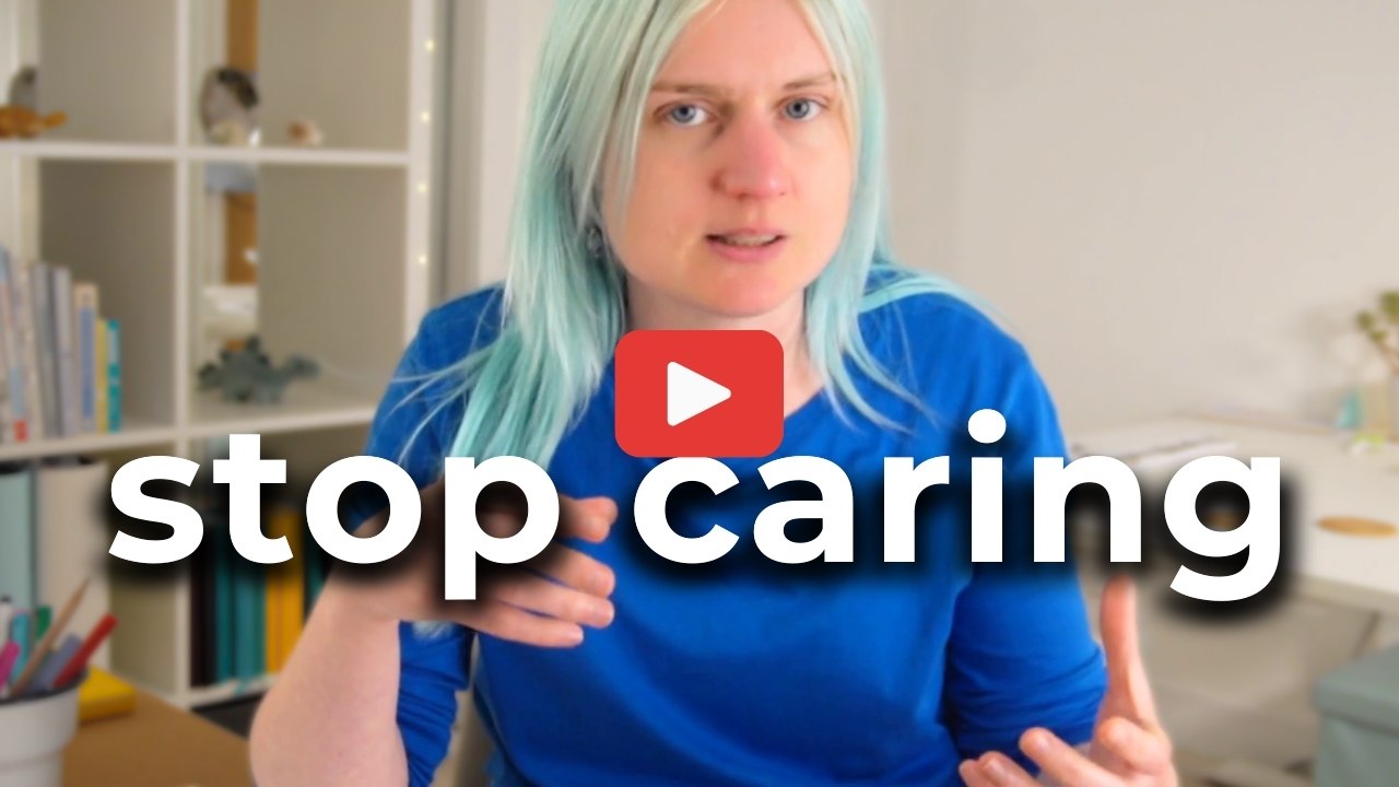 play stop caring fear of failure