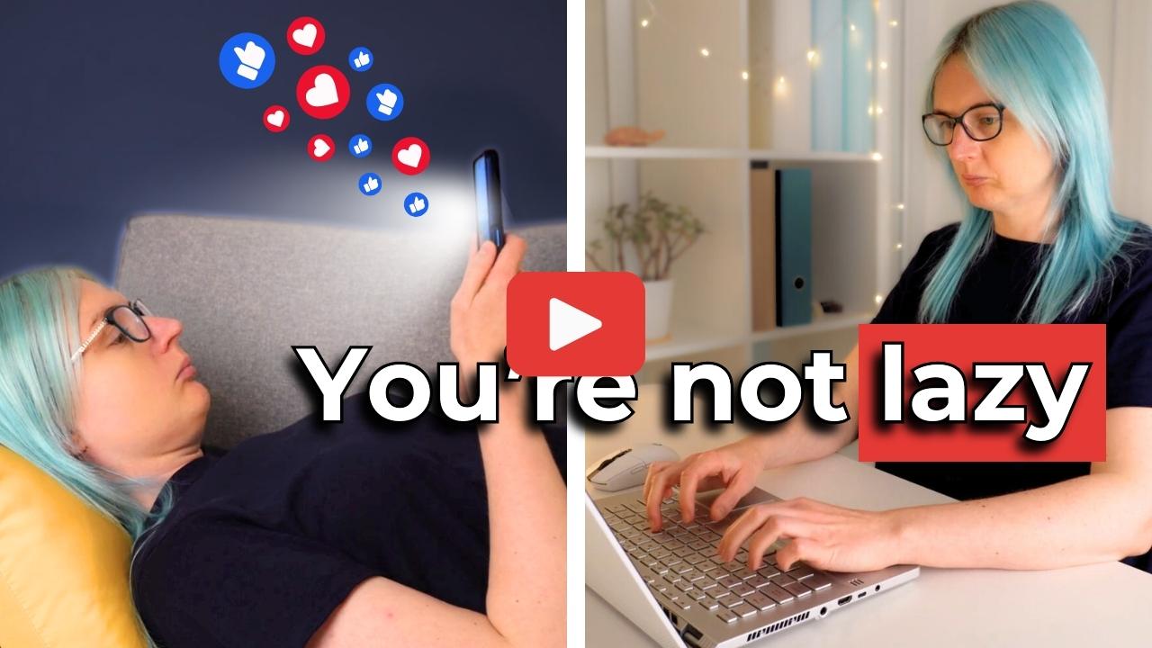 youre not lazy doing hard things
