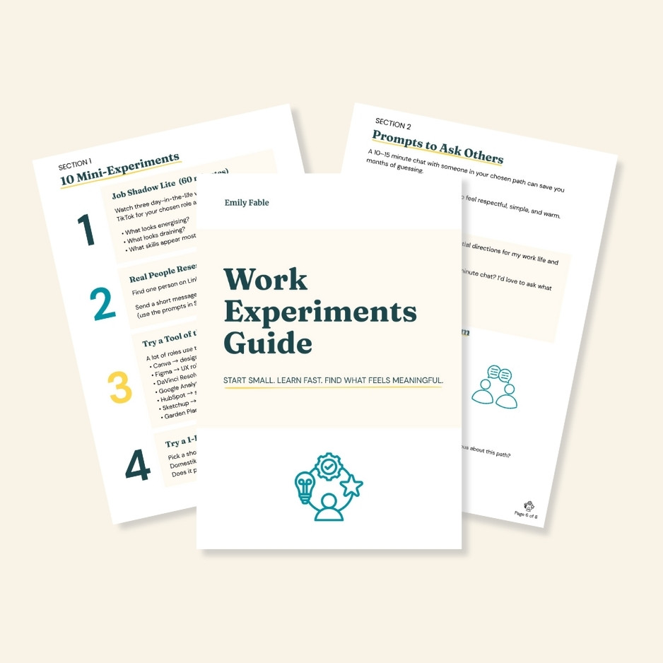 work experiments guide